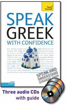 Audio CD Speak Greek with Confidence, Level 2 Book