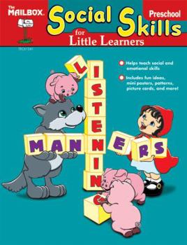 Paperback Social Skills for Little Learners (PreK) Book