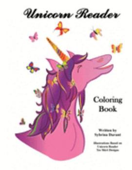 Paperback Unicorn Reader Coloring Book