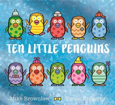 Paperback Ten Little Penguins Book