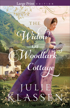 Paperback The Widow of Woodlark Cottage [Large Print] Book