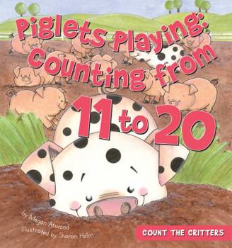 Library Binding Piglets Playing: Counting from 11 to 20 Book