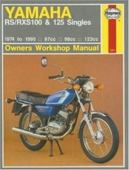 Paperback Haynes Yamaha Rs/Rxs100 & 125 Singles: 1974 to 1995 - 97cc - 98cc - 123cc Book