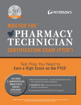 Paperback Master the Pharmacy Technician Certification Exam (Ptce) Book
