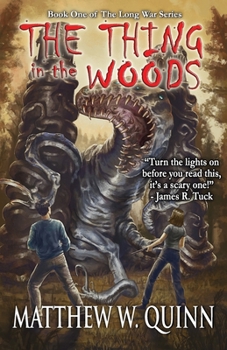 Paperback The Thing in the Woods Book