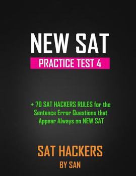 Paperback New SAT Practice Test 4 Book