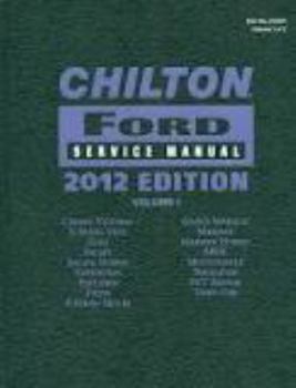 Hardcover Chilton Ford Service Manual Book