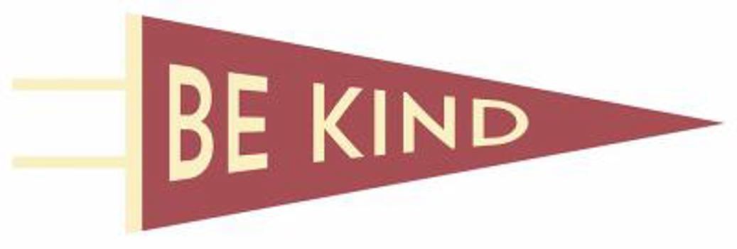 Misc. Supplies Be Kind Pennant Book