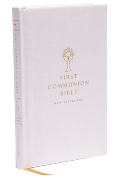 Hardcover Nabre, New American Bible, Revised Edition, Catholic Bible, First Communion Bible: New Testament, Hardcover, White: Holy Bible Book