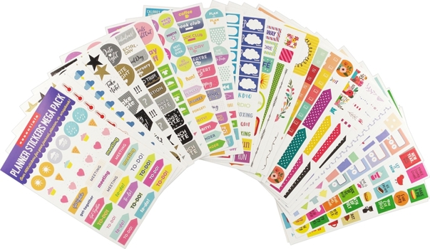 Misc. Planner Stickers Mega Pack Book