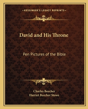 Paperback David and His Throne: Pen Pictures of the Bible Book