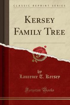 Paperback Kersey Family Tree (Classic Reprint) Book