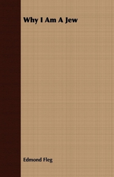 Paperback Why I Am a Jew Book