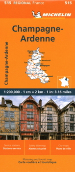 Loose Leaf France: Champagne-Ardenne Map 515 [French] Book