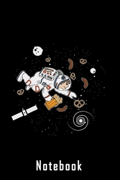 Notebook: 6x9 Spaceman | lined | ruled paper | notebook | notes