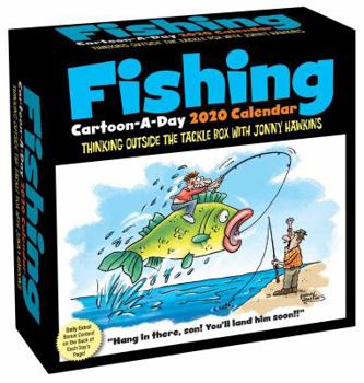 Calendar Fishing Cartoon-A-Day 2020 Calendar Book