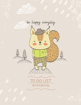 Paperback Notebook: To Do List Notebook with Cute cortoon Extra large (8.5 x 11) inches, 110 pages, To do list notebook Book