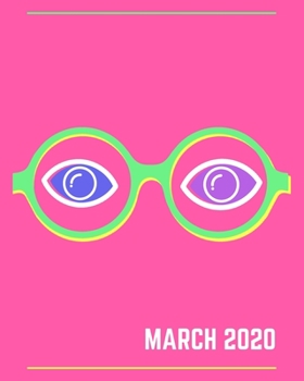 March 2020: Monthly Planner | Year, Month, Days, Journal Pages