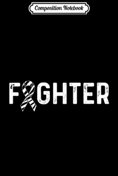 Paperback Composition Notebook: Neuroendocrine Tumor Awareness Products Zebra Ribbon Fighter Journal/Notebook Blank Lined Ruled 6x9 100 Pages Book