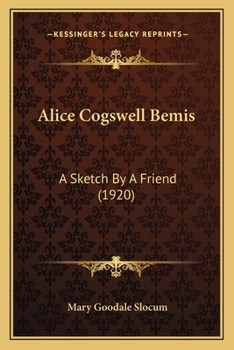 Alice Cogswell Bemis