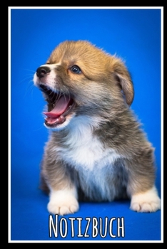 Notizbuch: Planer mit Hund für deine Notizen. 120 Seiten mit Punkten und glänzendem Softcover (German Edition)