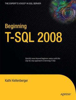 Paperback Beginning T-SQL 2008 Book
