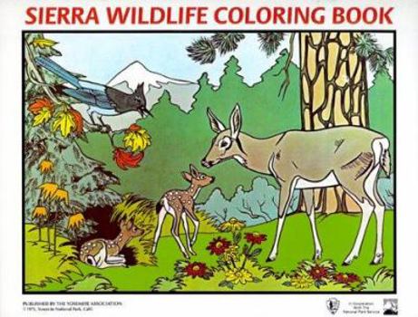 Paperback Sierra Wildlife Coloring Book