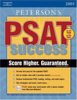 Paperback Peterson's PSAT Success Book
