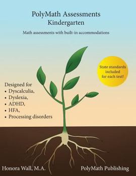 Paperback PolyMath Assessments: Kindergarten Book