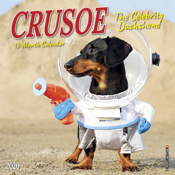 Calendar Crusoe the Celebrity Dachshund 2020 Mini Wall Calendar (Dog Breed Calendar) Book