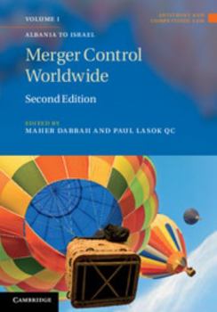 Hardcover Merger Control Worldwide 2 Volume Set Book