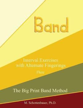 Paperback Interval Exercises with Alternate Fingerings: Flute Book