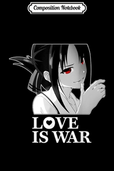 Paperback Composition Notebook: Anime Funny Red Eyes Smug Face Love is War Journal/Notebook Blank Lined Ruled 6x9 100 Pages Book