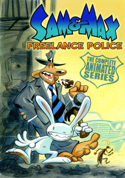 DVD Sam & Max Freelance Police: The Complete Animated Series Book