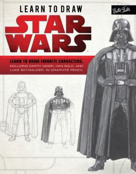 Paperback Learn to Draw Star Wars: Learn to Draw Favorite Characters, Including Darth Vader, Han Solo, and Luke Skywalker, in Graphite Pencil Book