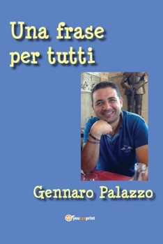 Paperback Una frase per tutti [Italian] Book