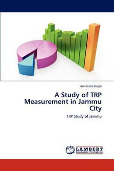 Paperback A Study of Trp Measurement in Jammu City Book