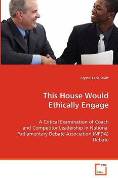 Paperback This House Would Ethically Engage Book