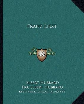 Paperback Franz Liszt Book