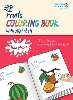 Paperback SBB Hue Artist - Fruits Colouring Book