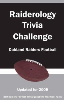 Paperback Raiderology Trivia Challenge: Oakland Raiders Football Book