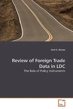 Paperback Review of Foreign Trade Data in LDC Book
