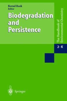 Paperback Biodegradation and Persistence Book