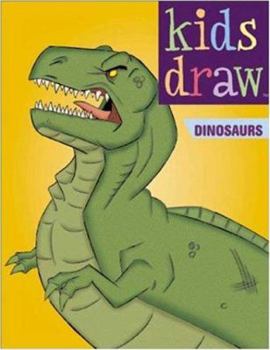 Paperback Kids Draw Dinosaurs Book