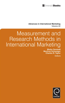 Hardcover Measurement and Research Methods in International Marketing Book