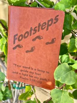 Footsteps Bible Reading Plan Journal Pink