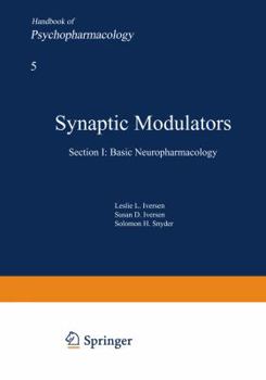 Paperback Synaptic Modulators Book