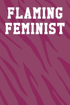 Flaming Feminist: Blank Ukelele Tab Notebook 6”x9” 120 Pages