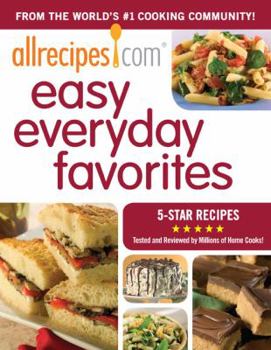 Paperback Allrecipes.com Easy Everyday Favorites Book