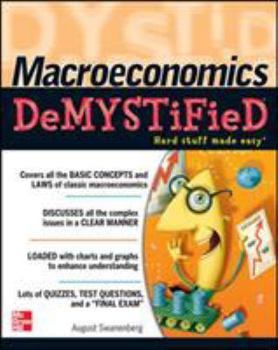 Paperback Macroeconomics Demystified Book